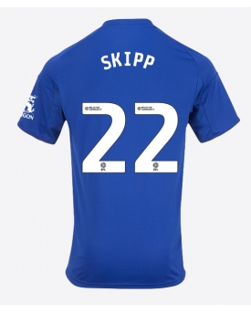 Billige Fotballdrakt Leicester City Oliver Skipp #22 Replika Hjemmedrakt 2025-26 Kortermet Billige Fotballdrakt Leicester City Oliver Skipp #22 Replika Hjemmedrakt 2025-26 Kortermet